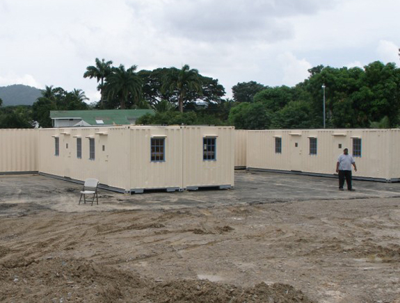 modular buildings for military complexes