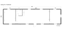 12 x 50 8x30 modular building floor plan